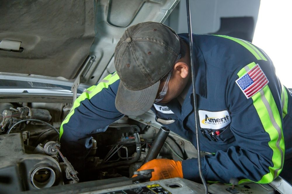 An expert fleet maintenance and repair technician.